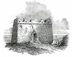 Tower on the Great Wall of China, 1850. Creator: Unknown