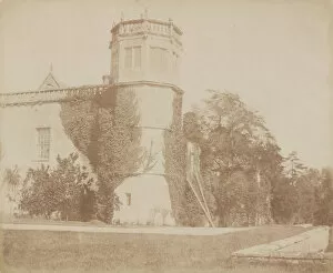 The Tower of Lacock Abbey, before February 1845. Creator: William Henry Fox Talbot