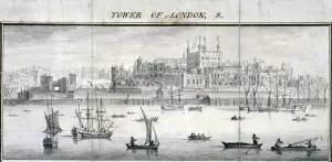 Buck Prints: Tower of London, 1737. Artist: Samuel Buck