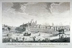 Maurer Collection: Tower of London, 1753