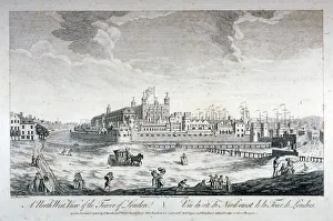 Maurer Collection: Tower of London, 1753