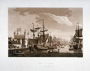 Rosenberg Prints: Tower of London, 1799. Artist: C Rosenberg