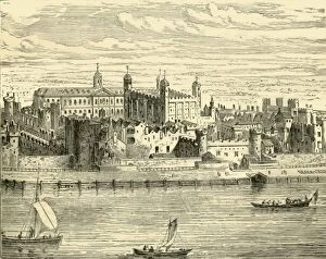 Tower Of London Collection: The Tower of London, 1890. Creator: Unknown