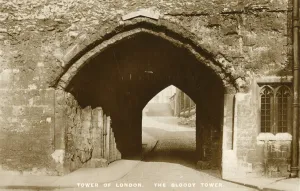 King Richard Iii Gallery: Tower of London. The Bloody Tower, c1910. Creator: Unknown