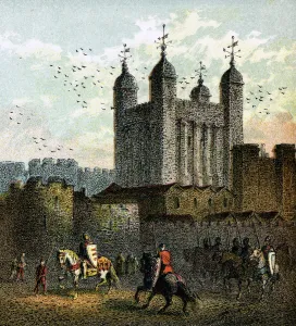 The Tower Of London, (c1850)
