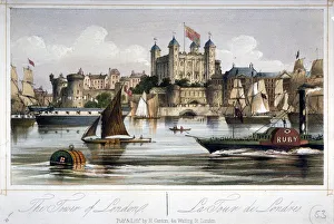 Canton Prints: Tower of London, c1860. Artist: R Canton