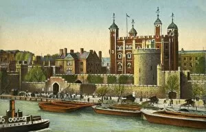 Tower Of London Collection: The Tower of London, c1910. Creator: Unknown