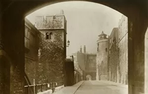 Postal Service Collection: Tower of London. St. Thomass and the Bell Tower, c1910. Creator: Unknown