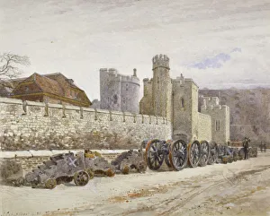 Cannon Prints: Tower of London, Stepney, London, 1883. Artist: John Crowther
