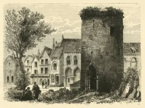 Aisne Gallery: The Tower of Louis D Outremer at Laon (Destroyed in 1831), 1890. Creator: Unknown
