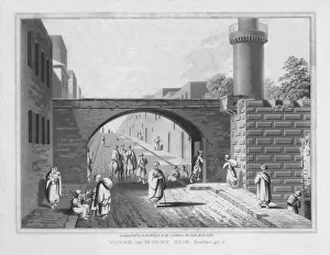 R Bowyer Mm Prints: Tower on Mount Zion. Psalms 48. 2. 1830. Artist: J Clarke