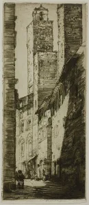The Towers, 1909. Creator: Donald Shaw MacLaughlan