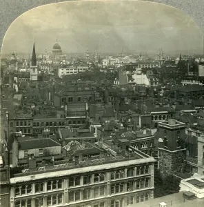 Spire Prints: The Towers, Domes and Spires of the Heart of London, England, c1930s. Creator: Unknown