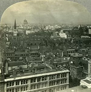 Capital City Collection: The Towers, Domes and Spires of the Heart of London, England, c1930s. Creator: Unknown