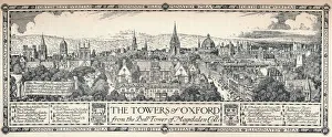 Edmund Hort Gallery: The Towers of Oxford, 1905. Artist: Edmund Hort New