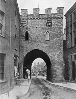 Monmouthshire Prints: The Town Gate, Chepstow, Monmouthshire, Wales, 1924-1926