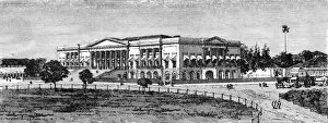 Town Hall, Bombay; Bombay and the Malabar Coast, 1875. Creator: C. B. Low