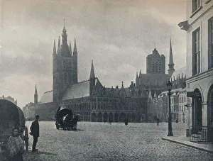 Sir Benjamin Prints: The Town Hall and Cloth Hall, Ypres