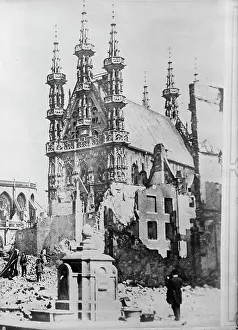 Town Hall, Louvain, between c1914 and c1915. Creator: Bain News Service