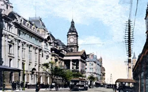 Melbourne Prints: The Town Hall (new extension), Melbourne, Australia, 1912