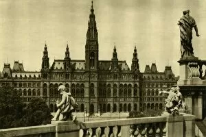 Town Hall Gallery: The Town Hall, Vienna, Austria, c1935. Creator: Unknown