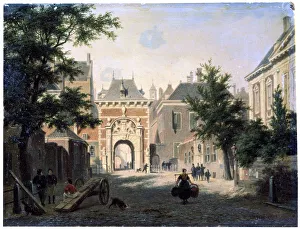 Bartholomeus Johannes Van Hove Prints: A Town in Holland, 19th century. Artist: Bartholomeus Johannes van Hove