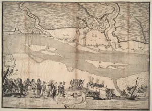 Mayr Prints: The town of Krems conquered again by the Imperial army in May 1646, 1646