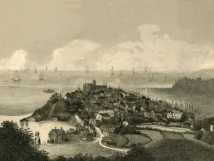 The Town of Rye, 1835. Creator: Henry Alexander Ogg The Town of Rye, 1835. Creator: Henry Alexander Ogg