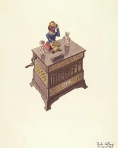 Toy Bank Prints: Toy Bank, 1935/1942. Creator: Paul Kelly