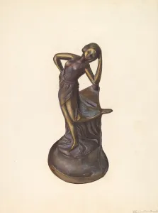 Young Women Collection: Toy Bank, c. 1938. Creator: Clementine Fossek