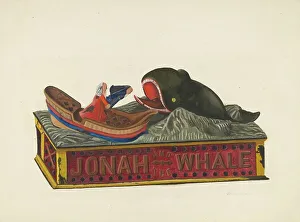 Jonah Prints: Toy Bank, c. 1938. Creator: James McKenzie