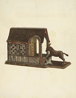 Toy Bank, c. 1941. Creator: Edward D. Williams