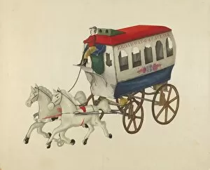 Omnibus Gallery: Toy Bus, 1935 / 1942. Creator: Unknown