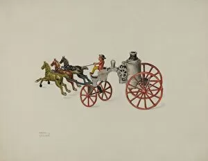 Toy Fire Engine, 1935 / 1942. Creator: Harry Grossen