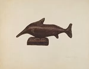 Charles Garjian Collection: Toy Fish, c. 1940. Creator: Charles Garjian