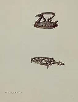 Toy Iron, c. 1937. Creator: Lillian Hunter