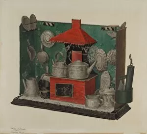 Kettle Gallery: Toy Kitchen, 1935 / 1942. Creator: Philip Johnson
