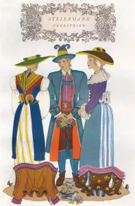 Verlag Prints: Trachten der Alpenlander, 1937. Artist: Herbert Reichner Verlag