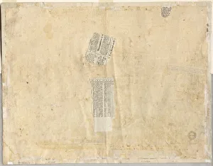 Tracing of a Fountain from Recto and Sketches of Two Faces (verso), 1665. Creator