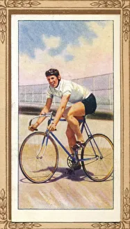 Racing Bike Prints: Track Racing Position, 1939