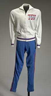 Athletics Gallery: Track suit for the TSU Tigerbelles worn by Chandra Cheeseborough, 1977