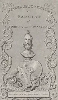 Trade Card for Literary Souvenir, 19th century. Creator: Robert Baker