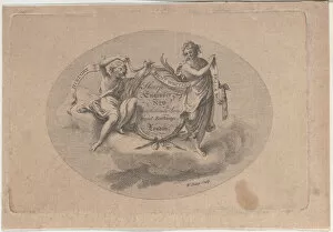 Sharp Gallery: Trade Card for William Sharp, Engraver, 19th century. Creator: William Sharp
