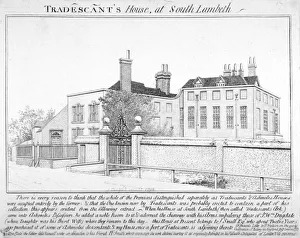 John Thomas Prints: Tradescants House, South Lambeth, London, 1798. Artist: J Caulfield