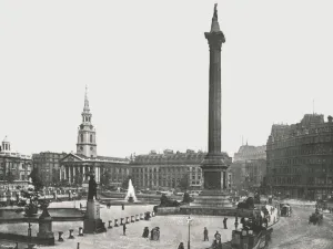 Francis Frith And Co Prints: Trafalgar Square, London, 1895. Creator: Francis Frith & Co
