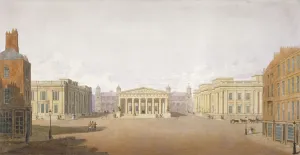 Trafalgar Square, Westminster, London, 1828. Artist: John Nash