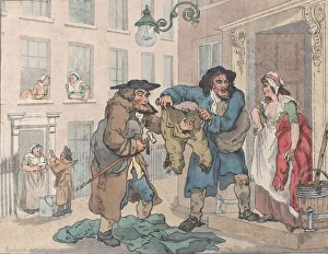 Anti Jewish Collection: Traffic, 1791. 1791. Creator: Thomas Rowlandson