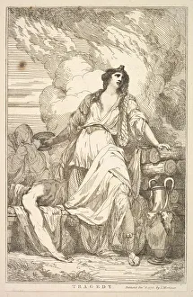 Mortimer Prints: Tragedy (from Fifteen Etchings Dedicated to Sir Joshua Reynolds), December 8, 1778