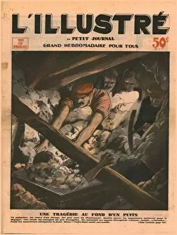 Rescue Party Gallery: Tragedy at the bottom of a well, 1932. Creator: Unknown