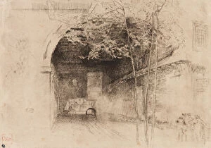 Images Dated 20th August 2021: Traghetto, 1879-1880. Creator: James Abbott McNeill Whistler